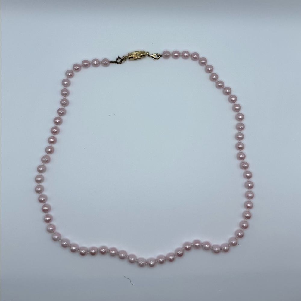 Pink Honora Pearl Necklace
